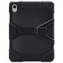 Xccess Survivor Essential iPad Mini 7 (2024) Funda Plástico rígido / Silicona Carcasa + Soporte - Negro