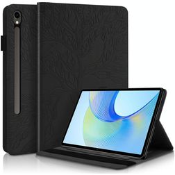 Mobigear Tree Samsung Galaxy Tab S10 FE Plus Etui z klapką + Uchwyt na rysik - Czarny