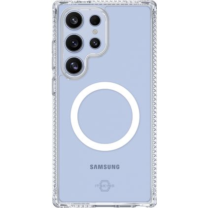 ITSKINS Level 2 HybridMagClear R Clear Samsung Galaxy S25 Ultra MagSafe Hard Case Back cover Shockproof - Clear