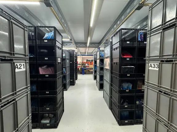 Our warehouse in Haarlem