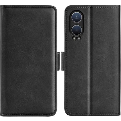Mobigear Slim Magnet OnePlus Nord CE 4 Lite Pungetui med Seddelrum - Sort