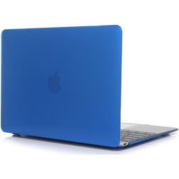 Mobigear Glossy MacBook Air 13 palců (2010-2019) Pevný skořepinový kryt na MacBook - Tmavě modrá - Model A1369 / A1466