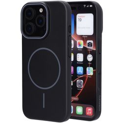 Mobiparts Slim Line iPhone 16 Pro MagSafe Funda Plástico rígido Carcasa - Onyx Black