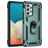 Mobigear Armor Ring Samsung Galaxy A53 Plástico rígido Capa traseira Antichoque com anel - Verde