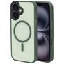 Mobiparts Hardcover iPhone 16 MagSafe Kova Suojakuori - Satin Green