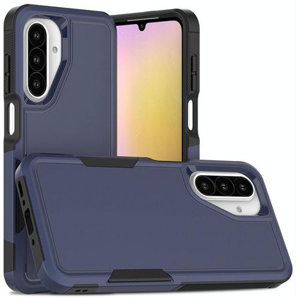 Mobigear Heavy Armor Samsung Galaxy A26 Hårdt Bagsidecover Stødsikkert - Mørkeblå