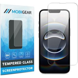 Mobigear iPhone 16e Szkło hartowane Ochrona ekranu - Kompatybilna z etui