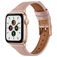 Mobigear Napoli Correa Cuero Cierre de hebilla para Apple Watch - 49/46/45/44 mm - Rosa