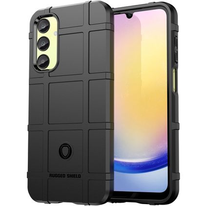 Mobigear Rugged Shield Samsung Galaxy A55 TPU flexível Capa traseira Antichoque - Preto