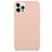 Mobigear Rubber Touch iPhone 15 Pro Max Silikon Zadní kryt - Pastelově růžová