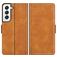 Mobigear Slim Magnet Samsung Galaxy S22 Cover a libro portafoglio - Cognac