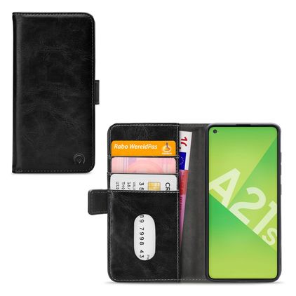 Mobilize Elite Gelly Samsung Galaxy A21s Plånboksfodral - Svart