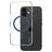 CARE by PanzerGlass Urban Combat iPhone 16 MagSafe Tvrdý plast Zadní kryt - Průhledná / Modrá