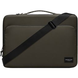 Gaston Luga Däsh Cushioned Briefcase Laptop Briefcase 16 inch Laptop Bag - Olive