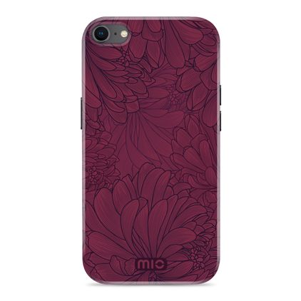 MIO iPhone 8 MagSafe Hard Case Back cover - Berry Blooms