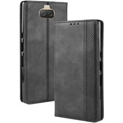 Mobigear Sensation Sony Xperia 10 Plus Etui z klapką typu portfel - Czarny