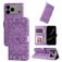 Mobigear Sunflower iPhone 18 Pro Max Capa livro Carteira - Roxo