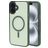 Mobiparts Hardcover iPhone 16 Plus MagSafe Funda Plástico rígido Carcasa - Satin Green