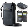 CaseMe ME40 Crossbody Puhelinlaukku - Large - Musta