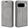 Mobigear Retro Slim Google Pixel 10 Pro Capa livro Carteira - Cinzento