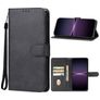 Mobigear Wallet Sony Xperia 1 V Capa livro Carteira - Preto
