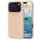 Mobiparts Slim Line iPhone 17 Pro MagSafe Funda Plástico rígido Carcasa - Dune Sand