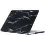 Mobigear Marble MacBook Air 15 pollici (2023-2026) Cover rigida per MacBook - Nero - Modello A2941 / A3114 / A3241 / A3448