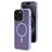 Mobiparts Hardcover iPhone 15 Pro Max MagSafe Hårdt Bagsidecover - Satin Lila