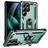 Mobigear Armor ring Samsung Galaxy S25 Ultra Hardcase Etui plecki Wstrząsoodporne z pierścieniem - Zielony