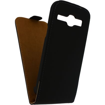 Mobilize Ultra Slim Flip Samsung Galaxy Core Flipcover - Sort