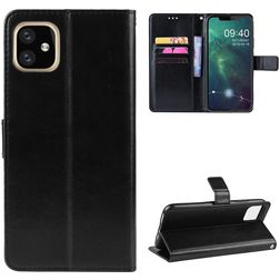 Mobigear Wallet iPhone 11 Pro Max Lompakkokotelo + Setelitasku - Musta