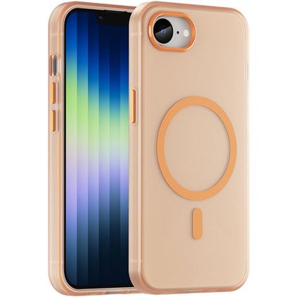 Mobigear Shockproof iPhone 17e MagSafe Fodral Hårdplast Skal - Orange