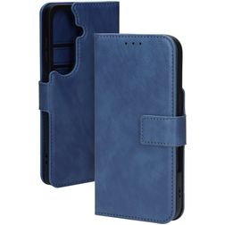 Mobiparts Classic Wallet Samsung Galaxy S26 MagSafe Funda tipo libro - Steel Blue