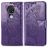 Mobigear Butterfly Nokia 6.2 Lompakkokotelo + Setelitasku - Violetti