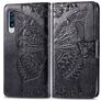 Mobigear Butterfly Samsung Galaxy A50 Funda tipo libro Cartera - Negro