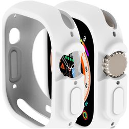 Mobigear Colors Apple Watch Ultra - 49 mm skal - Vit