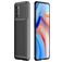 Mobigear Racing OPPO Reno 4 Fleksibel TPU Bagsidecover - Sort