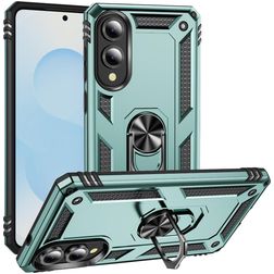 Mobigear Armor Ring Samsung Galaxy S25 Edge Hardcase Back cover Antiurto con anello - Verde