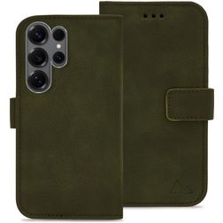 My Style Flex Wallet Samsung Galaxy S25 Ultra Lompakkokotelo + Setelitasku - Forest Green