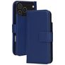 Mobiparts Wallet iPhone 17 Pro Max MagSafe Ægte læder Pungetui med Seddelrum - Blå