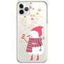 Mobigear Design iPhone 11 Pro TPU flexível Capa traseira - Snowman