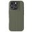 Nudient Bold iPhone 16 Pro MagSafe Fodral Hårdplast Skal - Olive Green