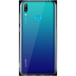 Mobigear Ultra Thin Läpinäkyvä Huawei Y7 (2019) Joustava TPU Erittäin ohut Suojakuori - Läpinäkyvä