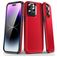 Mobigear Slim Armor iPhone 15 Pro Max Hard Case Back cover Shockproof - Red