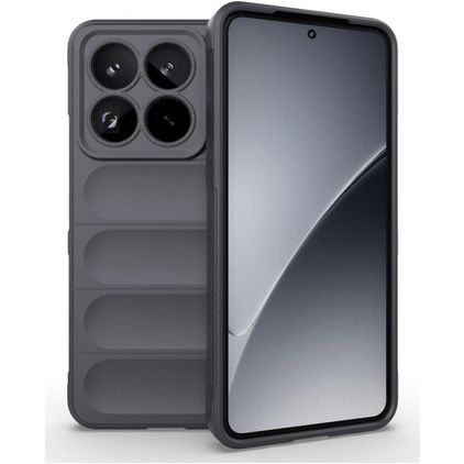 Mobigear Bumpy Xiaomi 15 Pro Flexibilní TPU Zadní kryt - Šedá