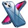 Mobigear Crystal iPhone 14 Plus Plástico rígido Capa traseira - Azul