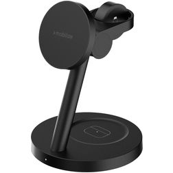 Mobilize 3in1 Charger Estação de carregamento MagSafe 1 m 25W - Preto
