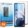 Mobigear Premium Motorola Moto E22 Cristal templado Protector de pantalla - Compatible con fundas - Negro (pack de 3)