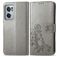 Mobigear Clover OnePlus Nord CE 2 Funda tipo libro Cartera - Gris