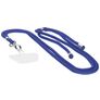 Mobiparts Phonecord Universal Adjustable Phone Cord - Blue